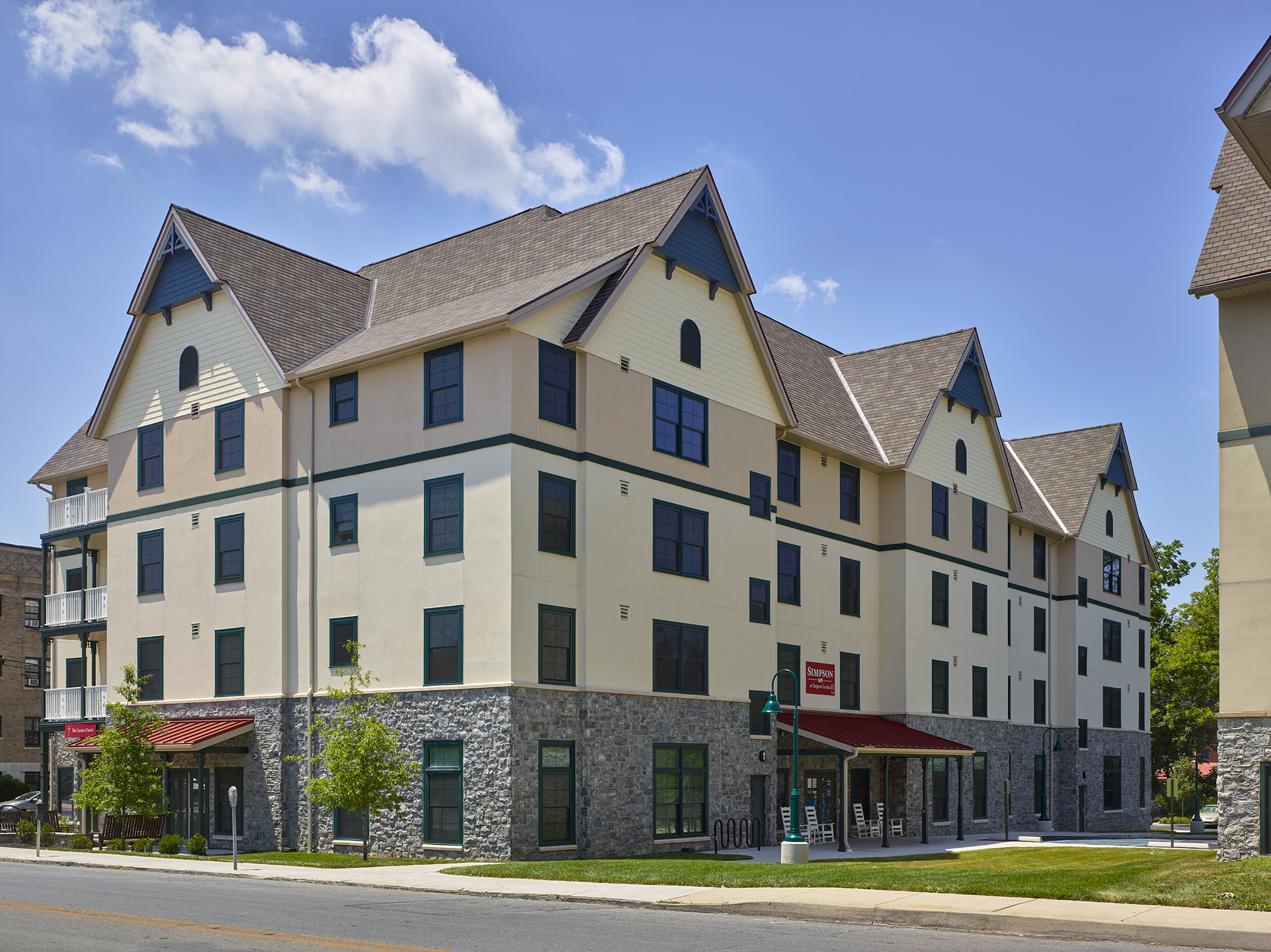 Street level image of Simpson Gardens 2 building